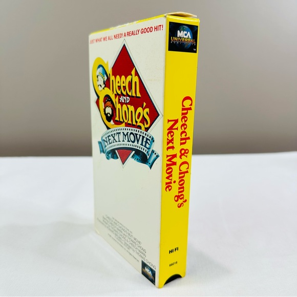🎀 CHEECH & CHONG’S NEXT MOVIE VHS 🎥 🍿 1980 UNIVERSAL CITY STUDIOS 👍 GOOD - Picture 2 of 7